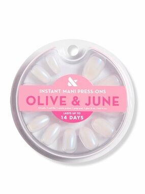 Olive & June Instant Mani Press-On Nails Pink Goldfish